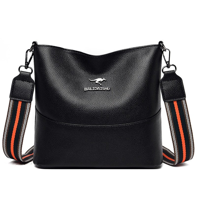 Bolsa Couro Macio Crossbody